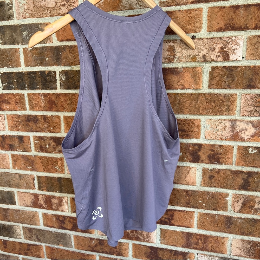 Lululemon ^ 2021 SeaWheeze Lightweight Run Kit Tank Top Dusky Lavender EUC 8 - Picture 4 of 14